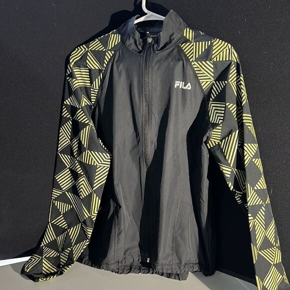Fila Sport Running Jacket Retro Style Size Medium - Picture 5 of 13
